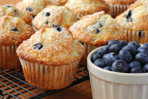 blueberry-muffins