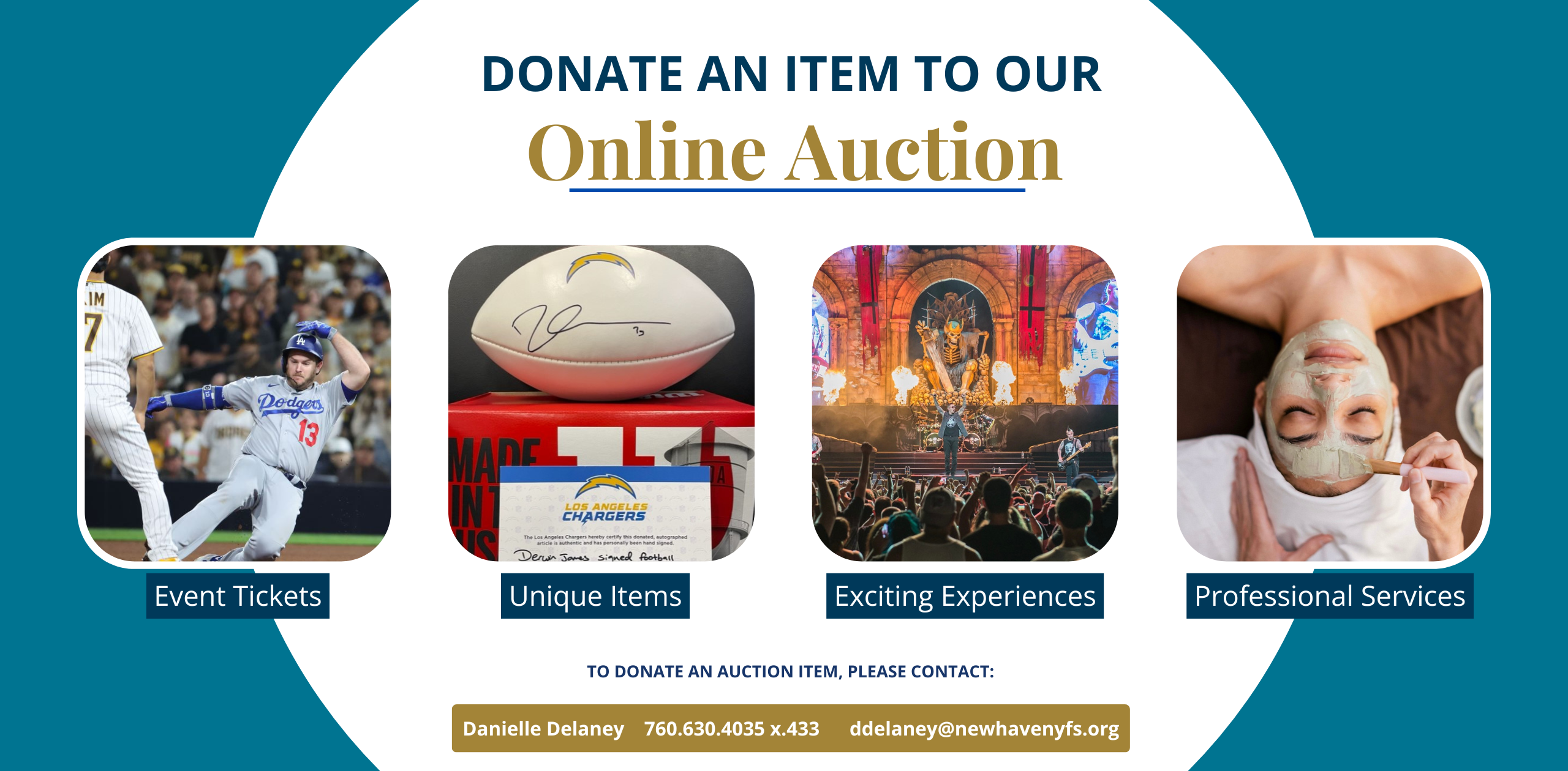 RH25 Auction Item Donation Web Banner